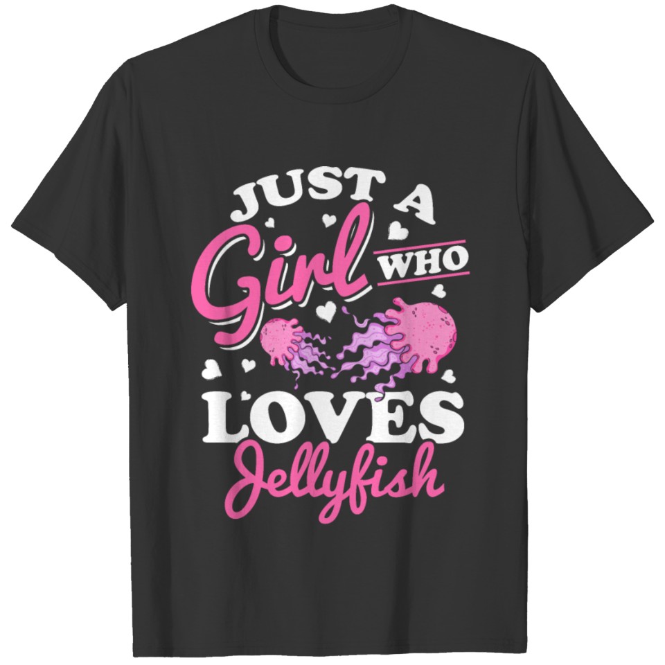 Jellyfish Girl Meduse Ocean Cnidaria Jellyfish T-shirt