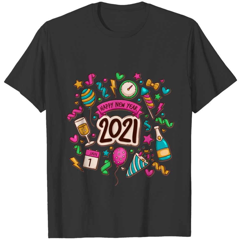 Happy new year 2021 T-shirt