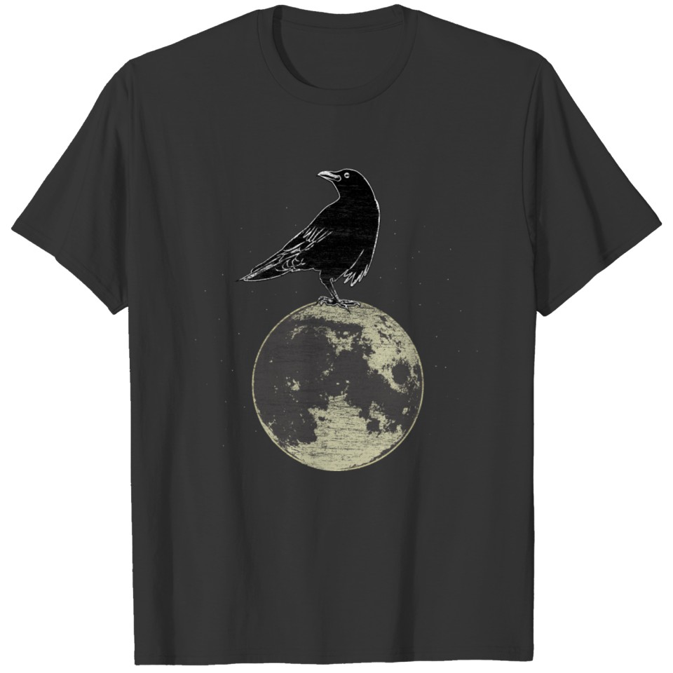 Raven birds of prey Gift T-shirt