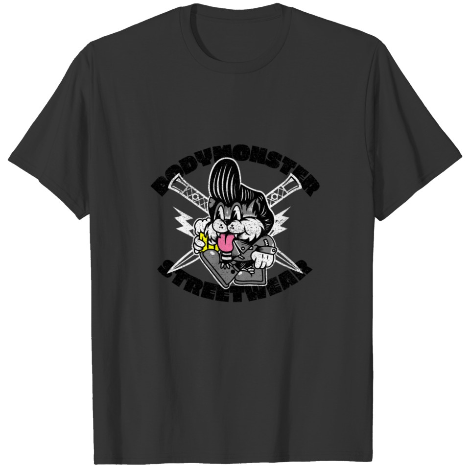 Vintage Retro Bunny Streetwear Fun Geschenk Idee T Shirts