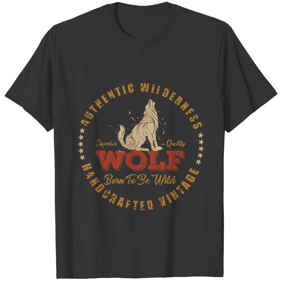 Authentic wilderness - Born to be wild T-shirt
