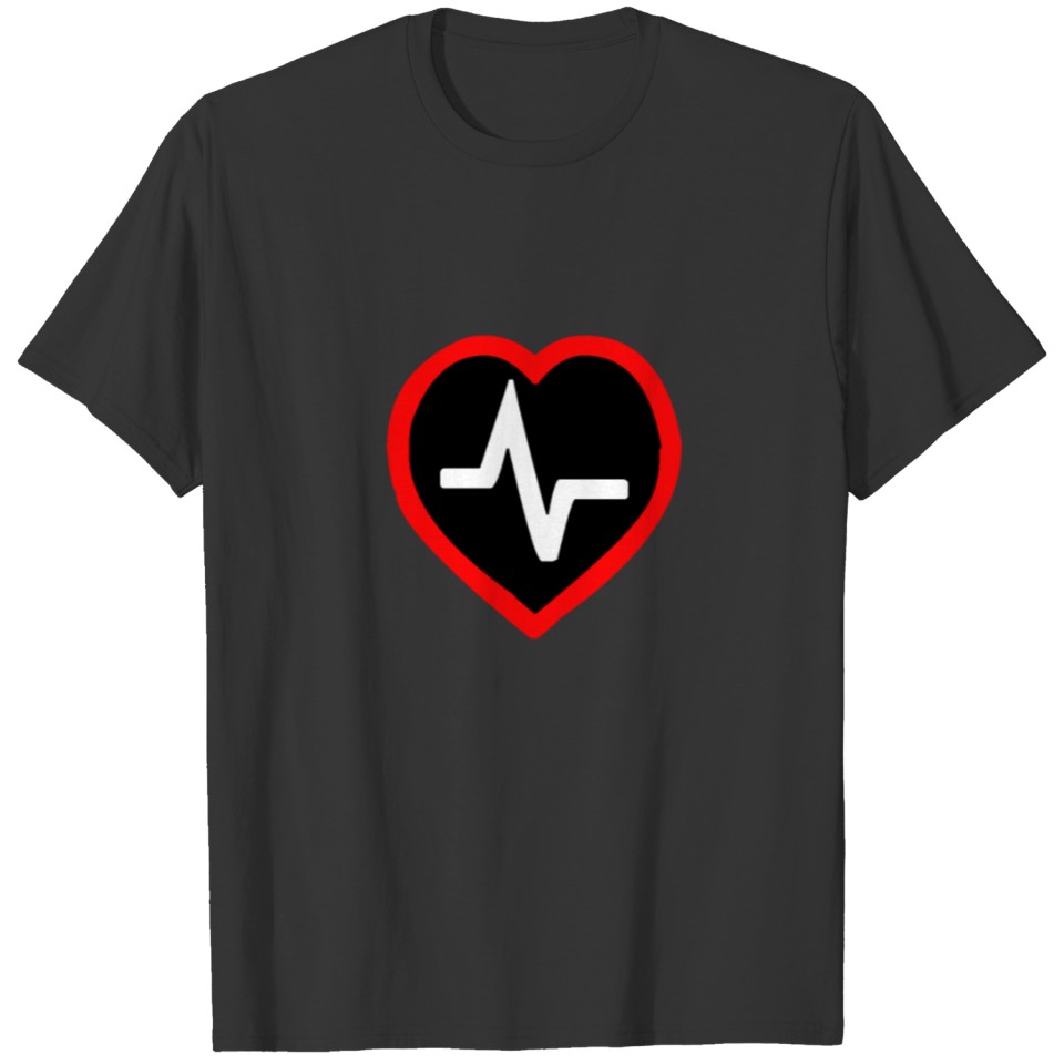Sweet heart cute symbol T-shirt
