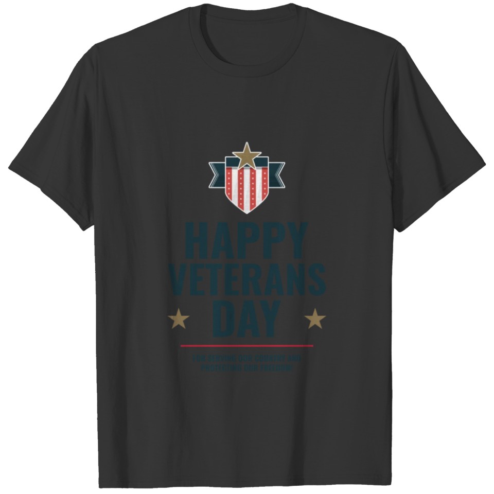 Happy veterans day T-shirt