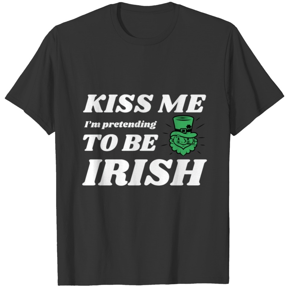 Kiss me I am irish T-shirt