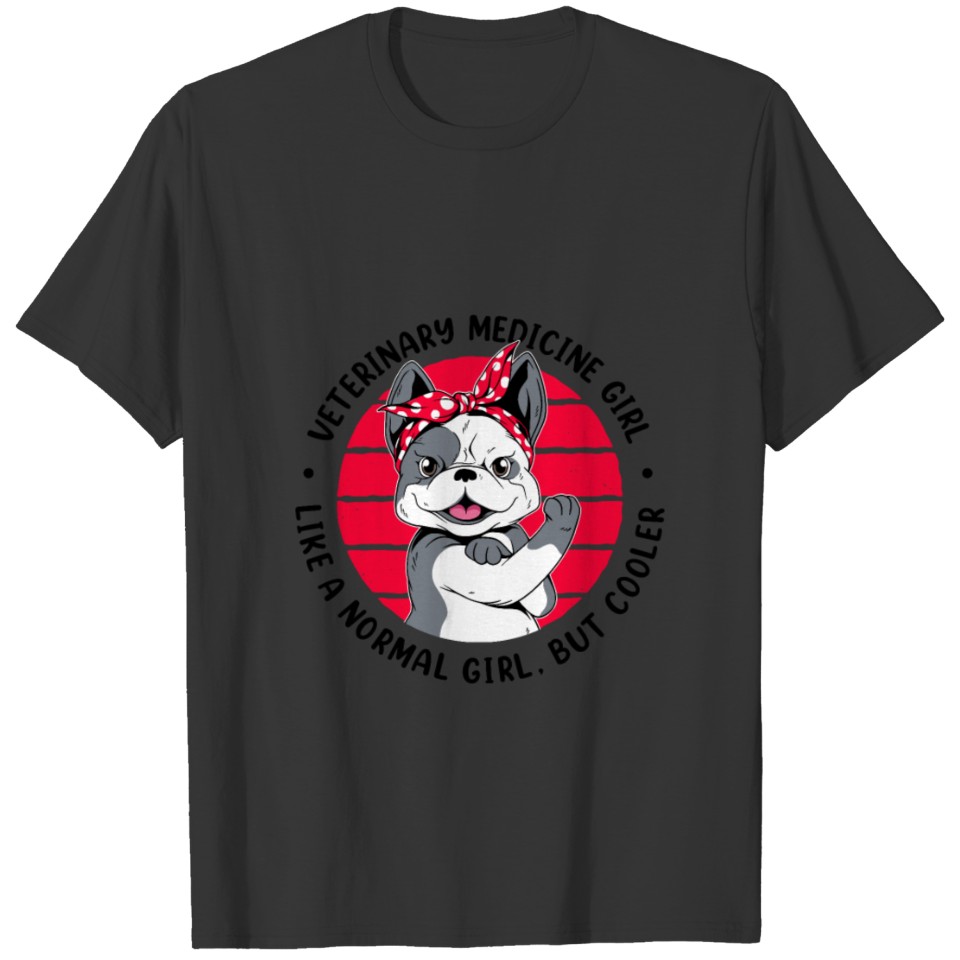 Veterinary Medicine Girl T-shirt