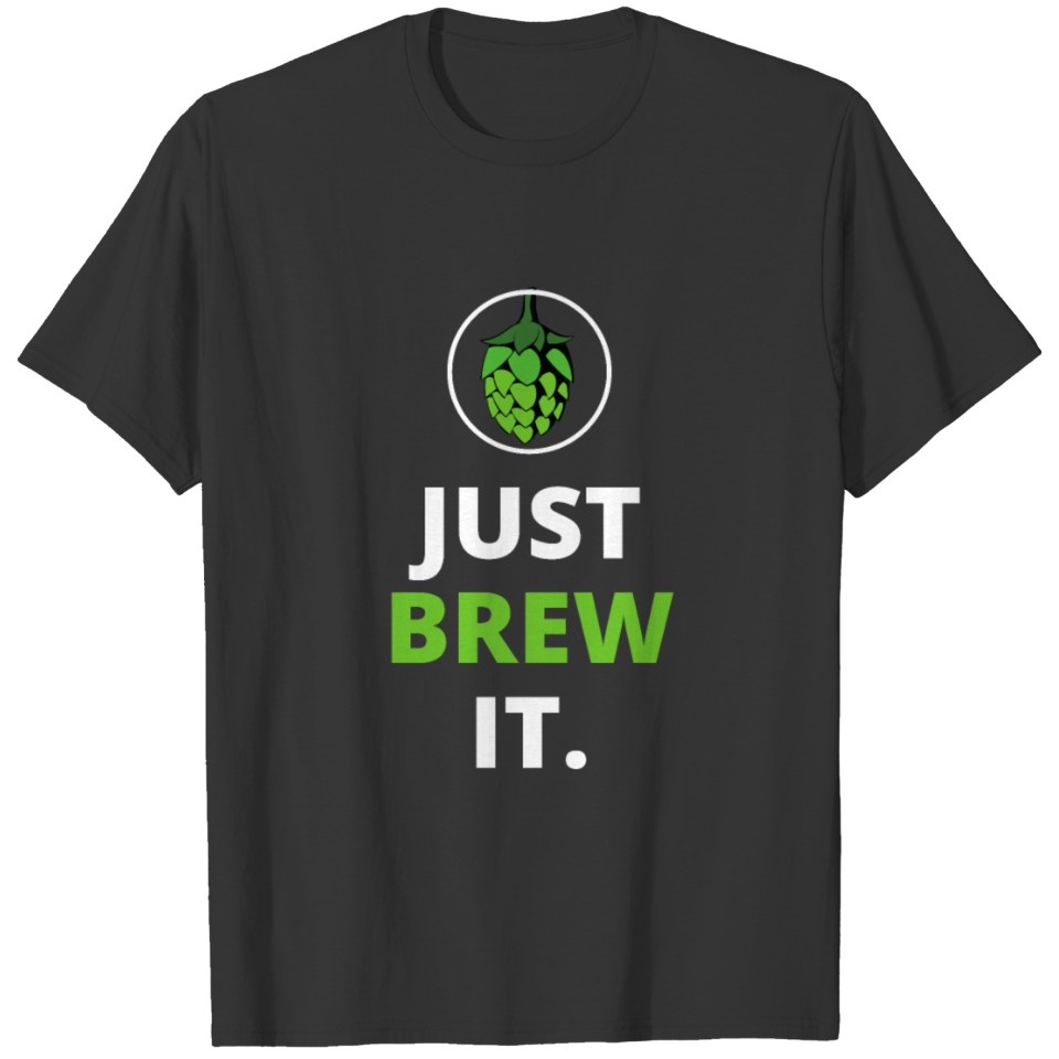Hops Brewer Brewing Brewery Beer T-shirt
