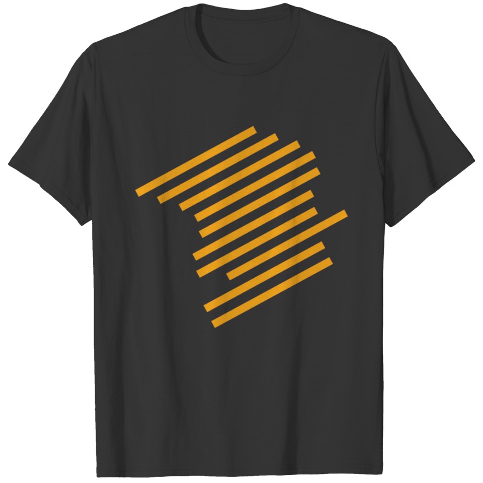 Golden lines T-shirt