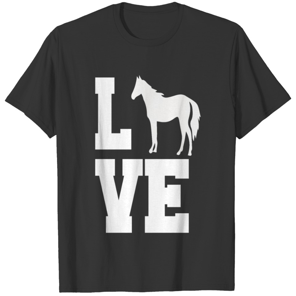 Barnyard Farm Animal, Love Horses Best Gift Lovers T-shirt