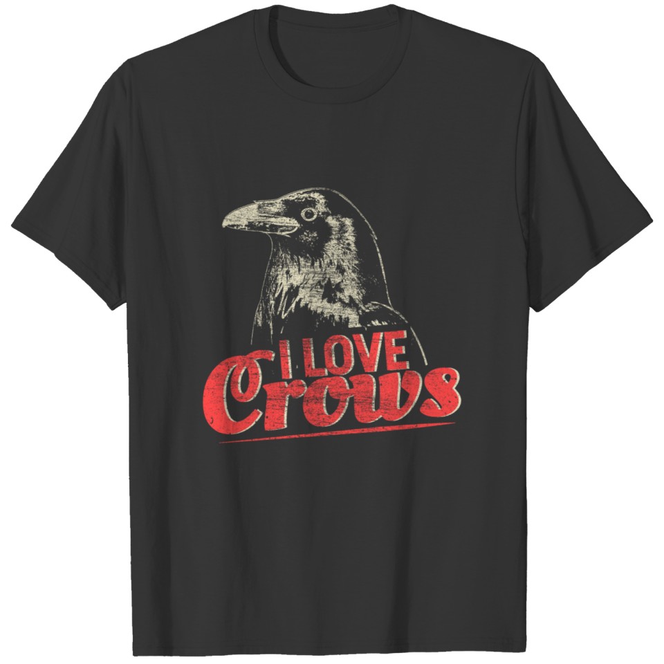 Raven vikings birds of prey Gift T-shirt
