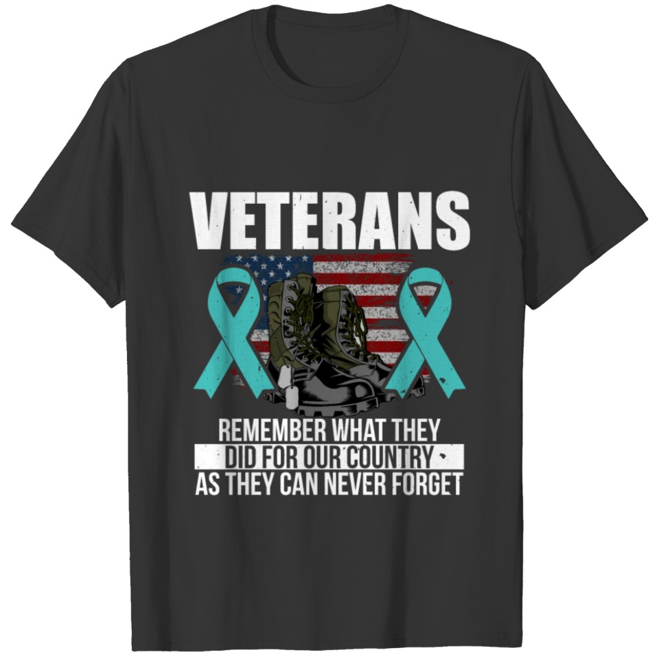 Remember what they did for our country 22 Vetera T-shirt