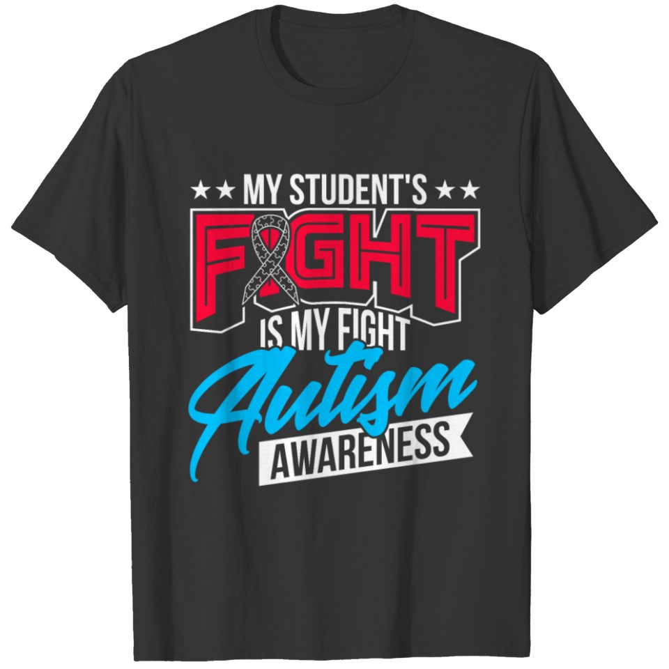 Autistic Teacher Autism Teacher Gift T-shirt