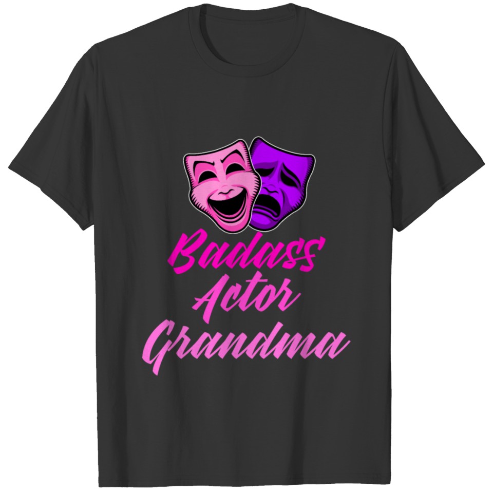badass actor grandma T-shirt