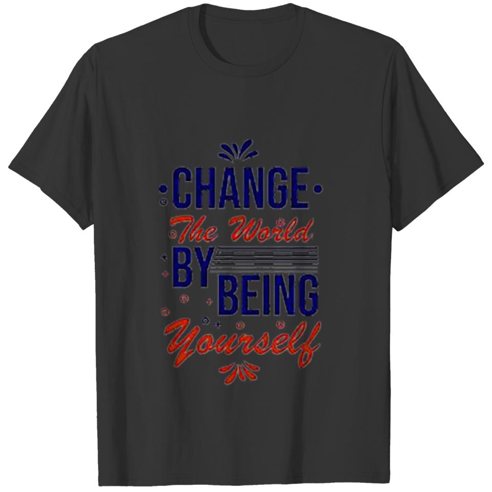 chnge the world T-shirt