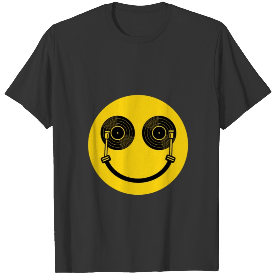 Smile DJ design T-shirt