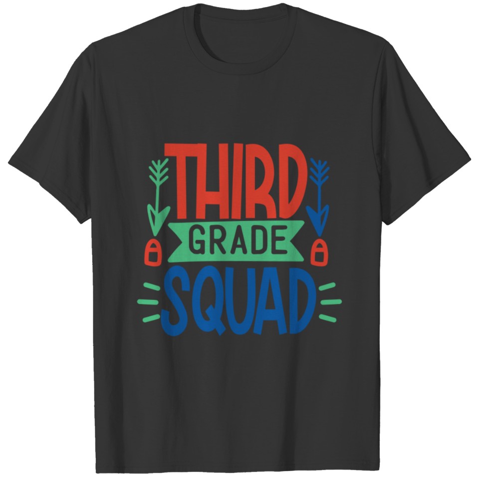Cute 3rd grade squad T-shirt