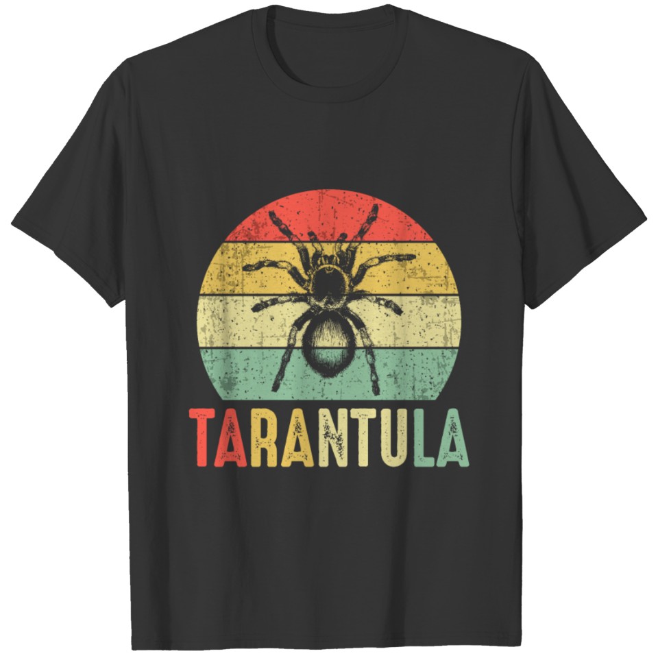 Vintage Tarantula owner gift Spider lover gift T-shirt