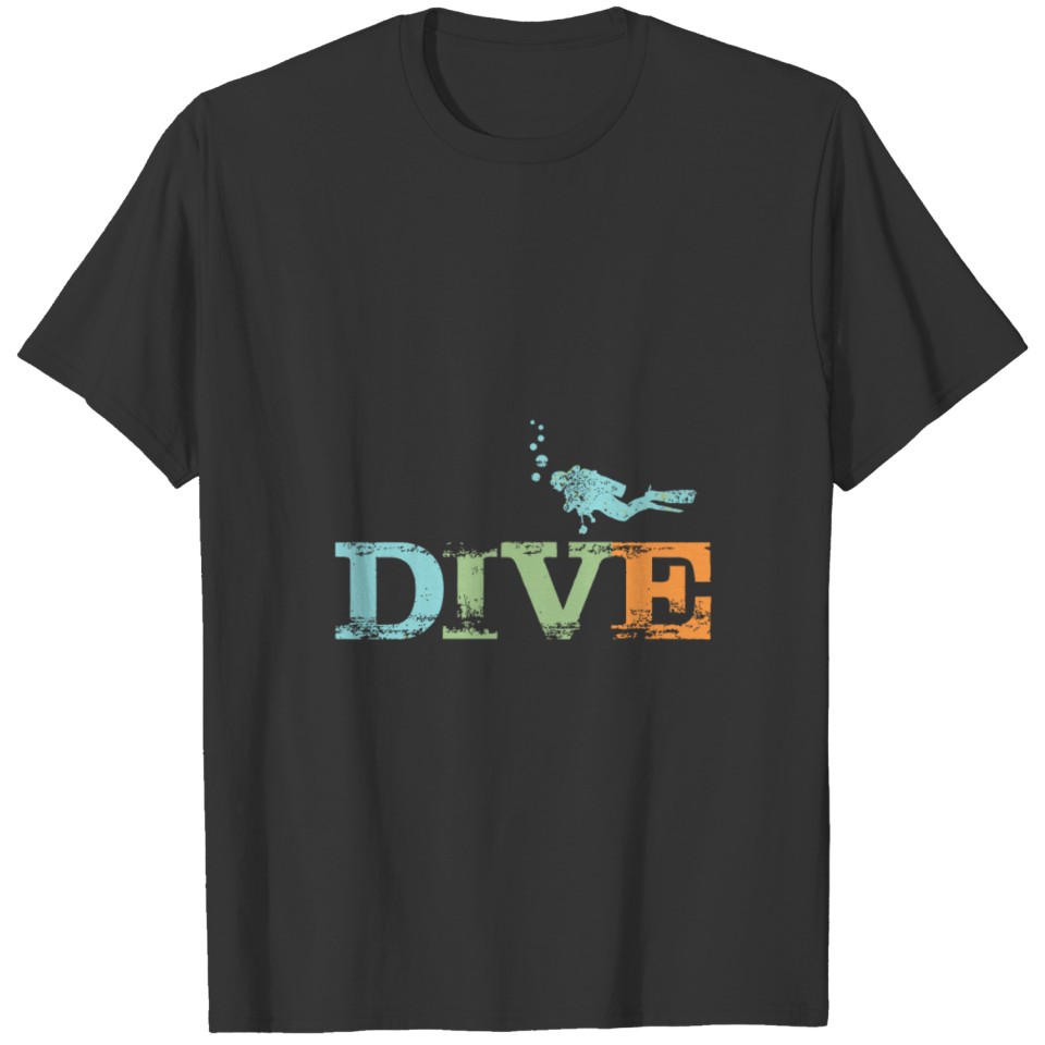 Scuba Diving T Shirt Funny Dive Lovers Shirt Gift T-shirt