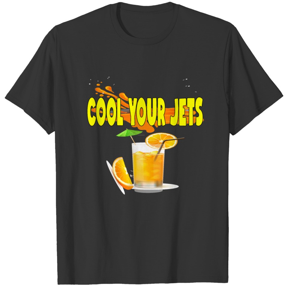 orange juice t shirt T-shirt