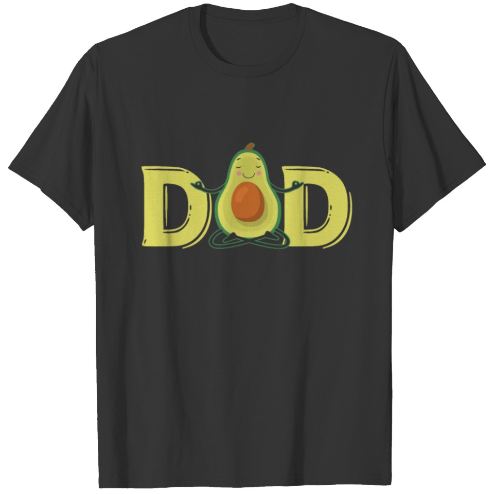 Avocado Dad - Vegan Father's Day T-shirt