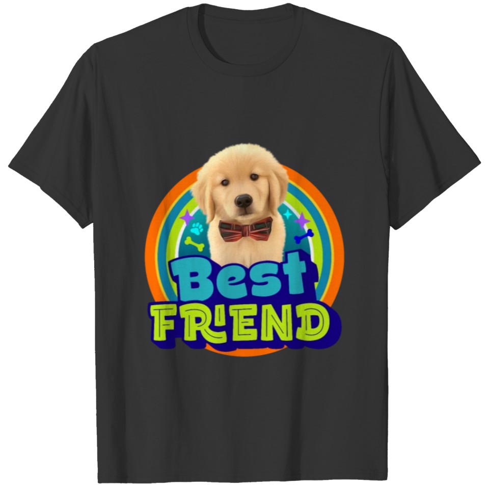 Golden retriever puppy T-shirt