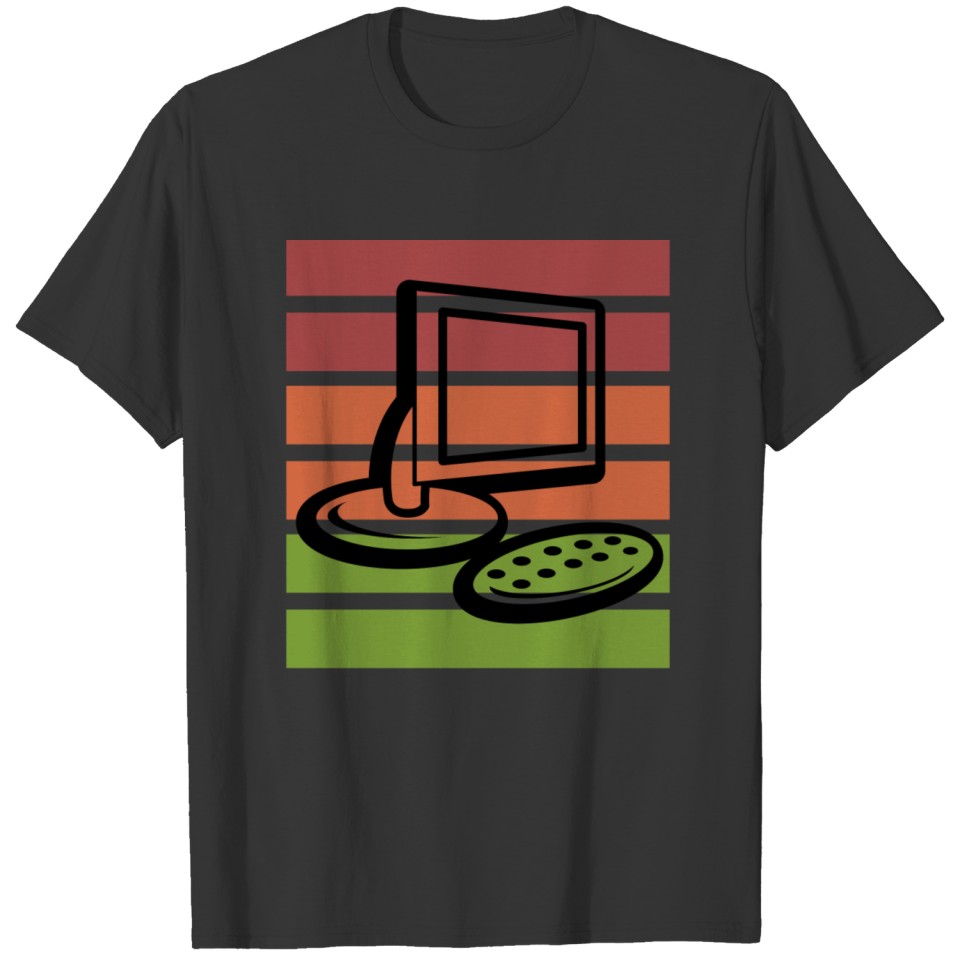 Computer Sunset T-shirt
