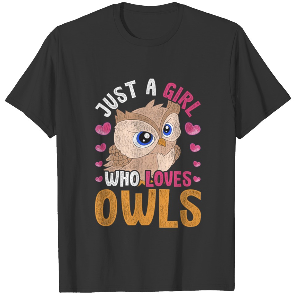 Owl girl T-shirt