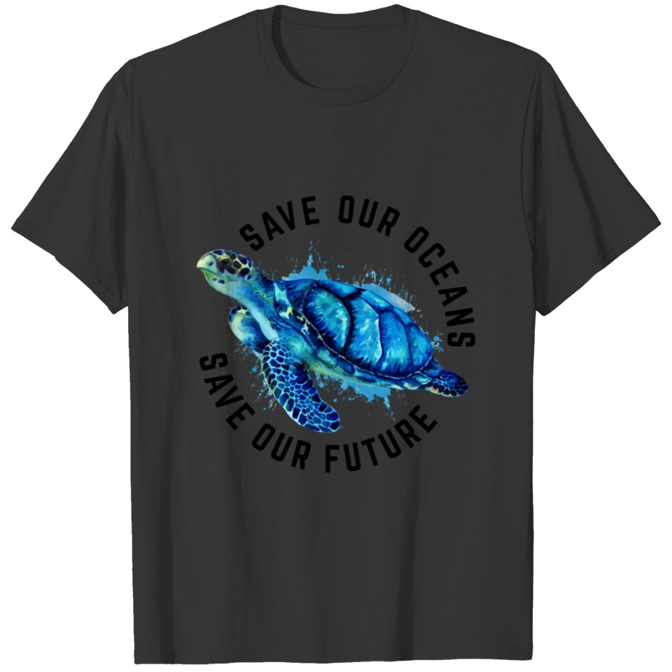 Funny Retro Earth Day Quote Save Our Oceans Gifts T Shirts