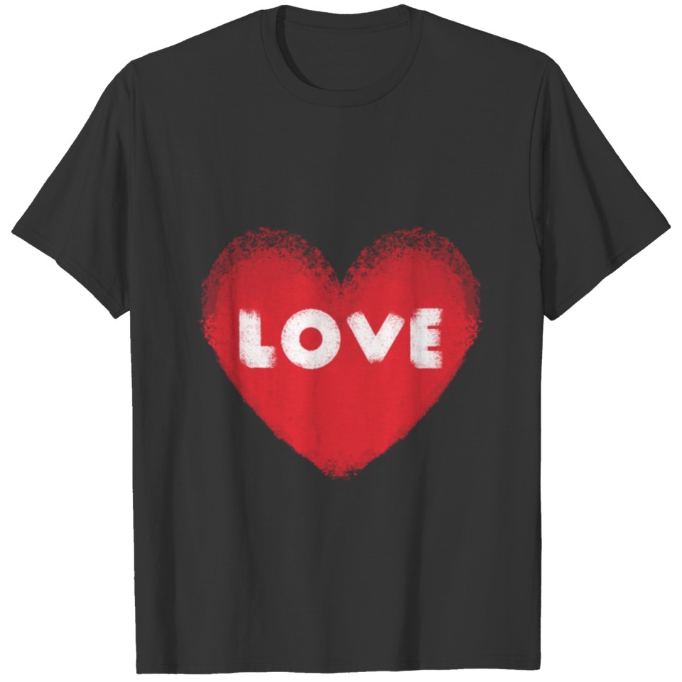 Love In My Heart Valentines Day Graphic T-shirt