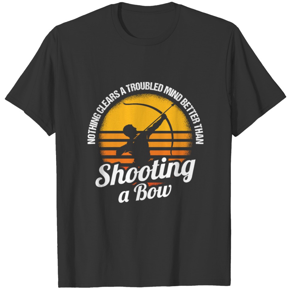 Shooting A Bow Archery For Archers T-shirt