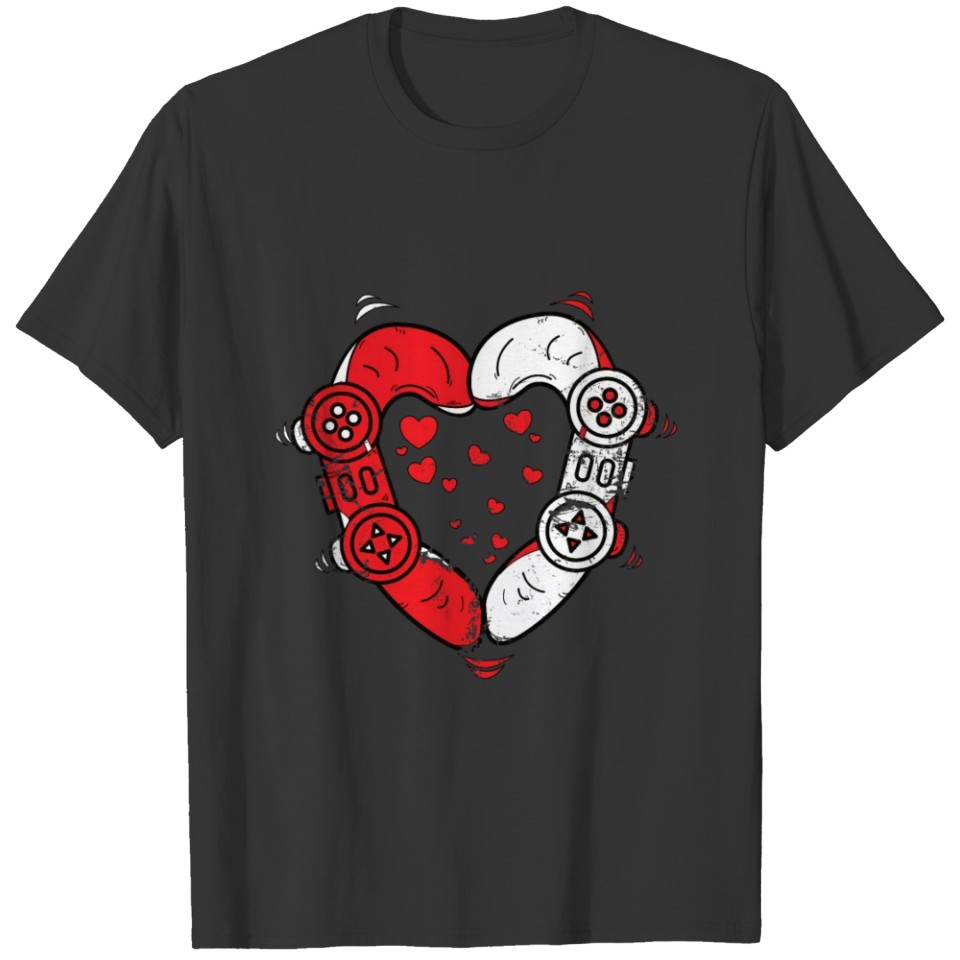 Gaming Valentine's Day Valentine gift T-shirt