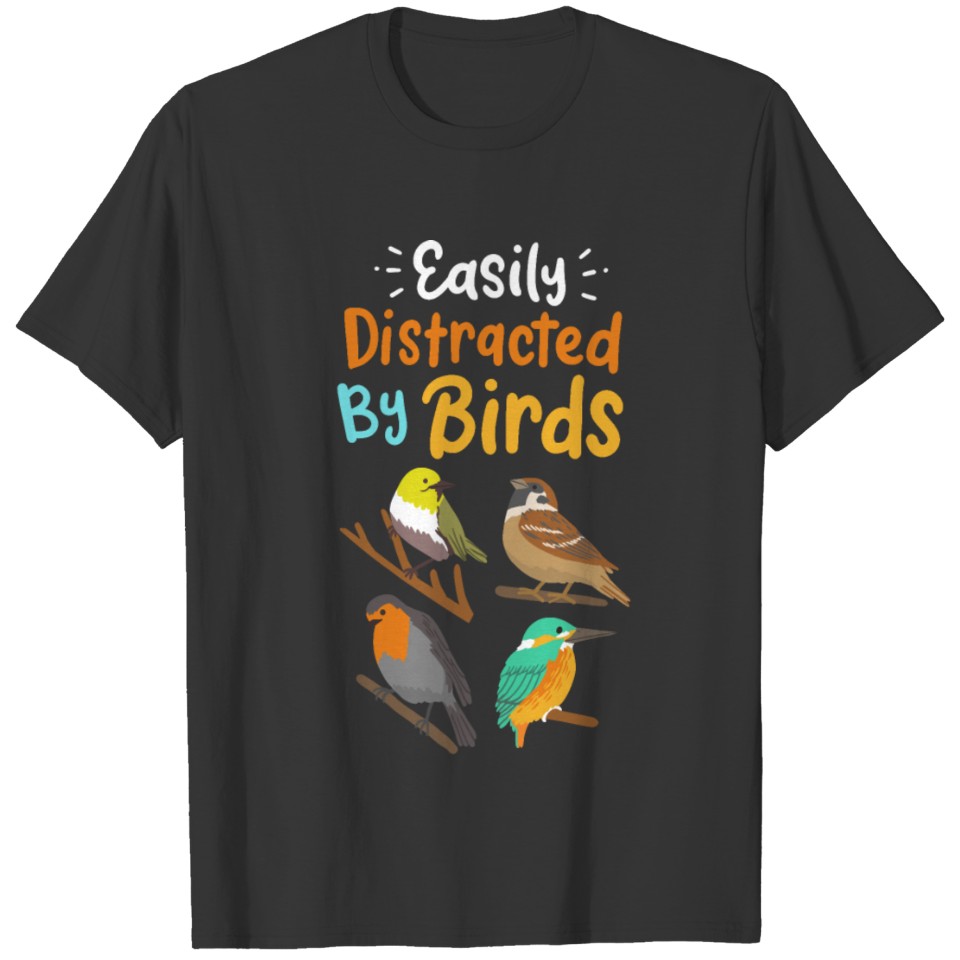Birds Birdwatcher Ornithologist T-shirt