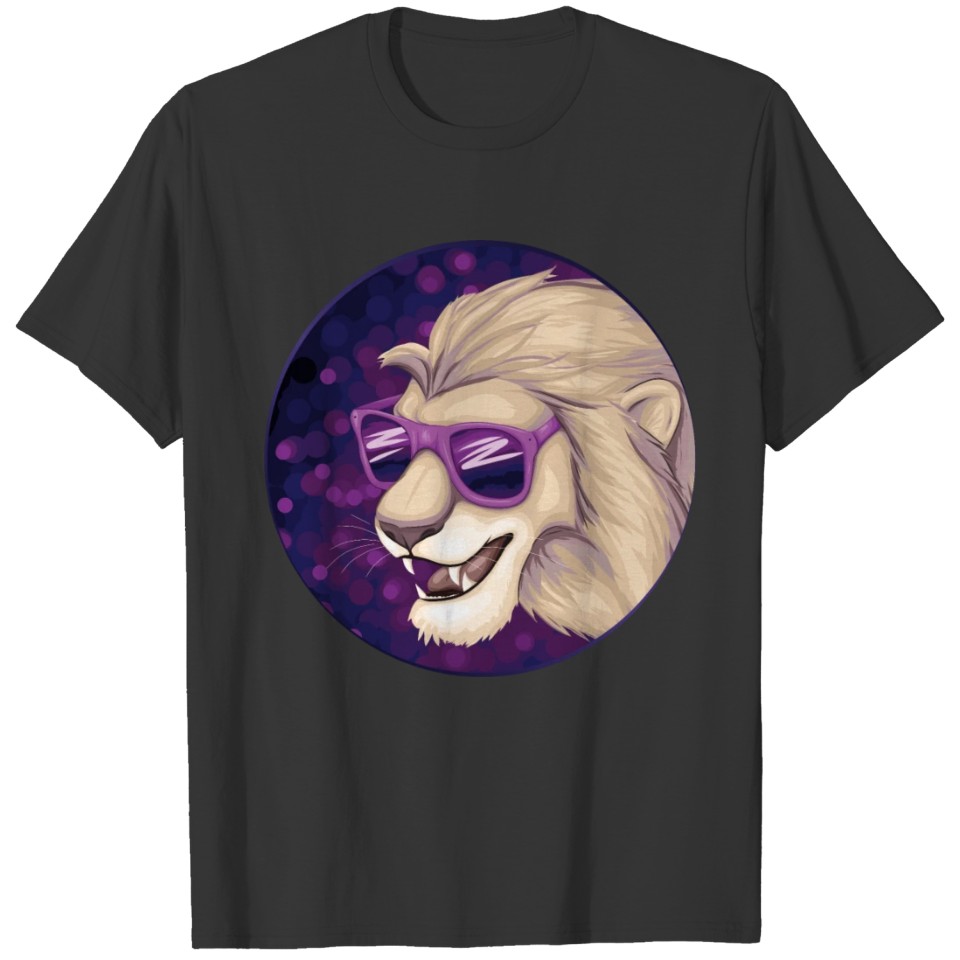 cool lion T-shirt