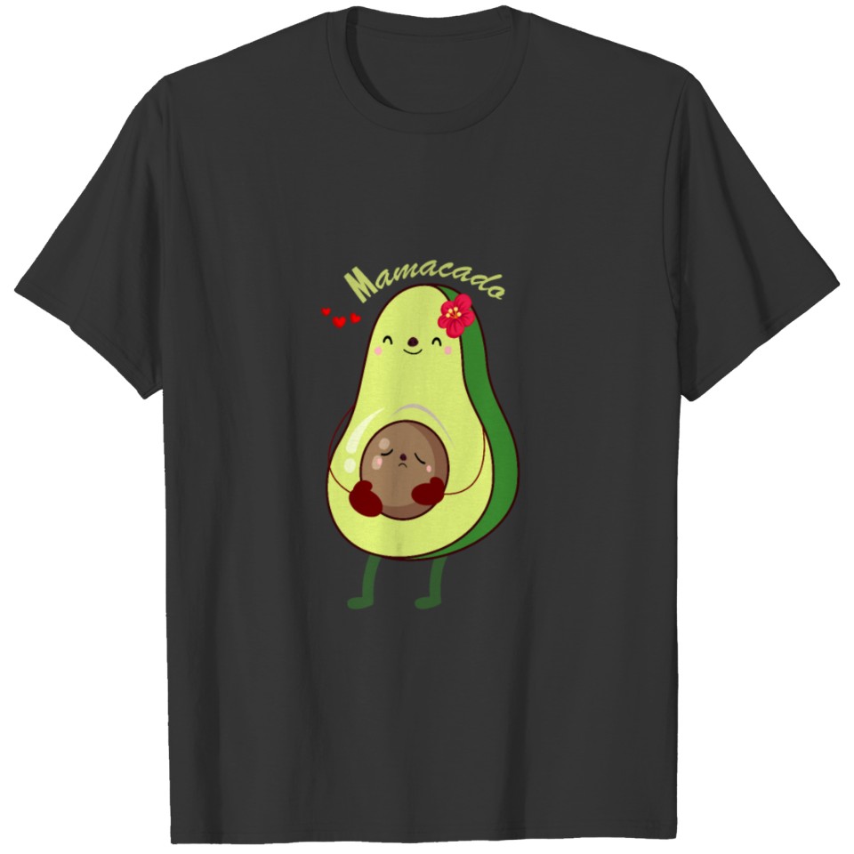 Pregnancy, Avocado, Mom To Be, Momacado, Preggers T-shirt