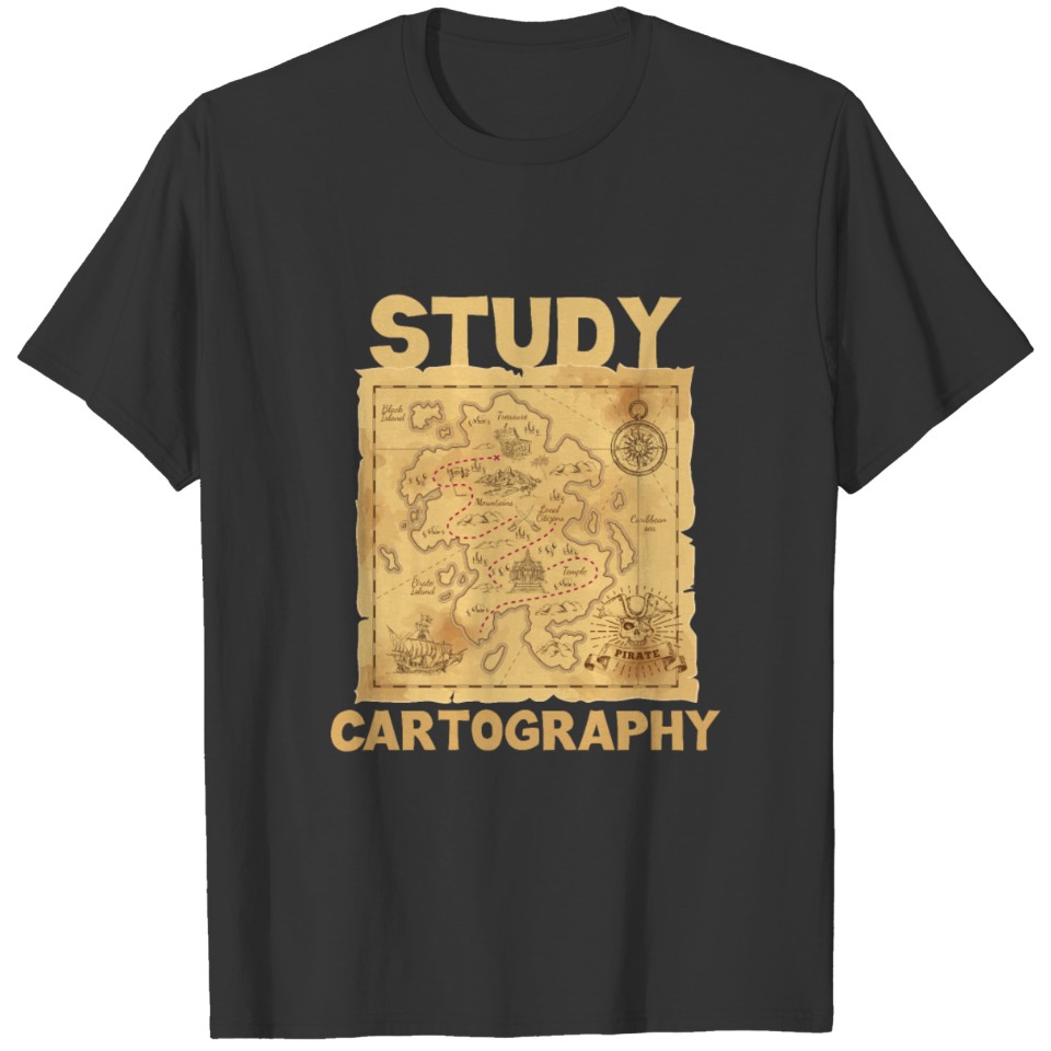 Cartography Student T-shirt