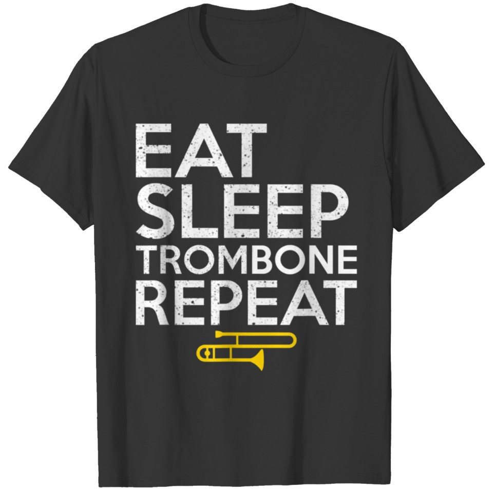 Marching Band Funny Trombone T Shirts