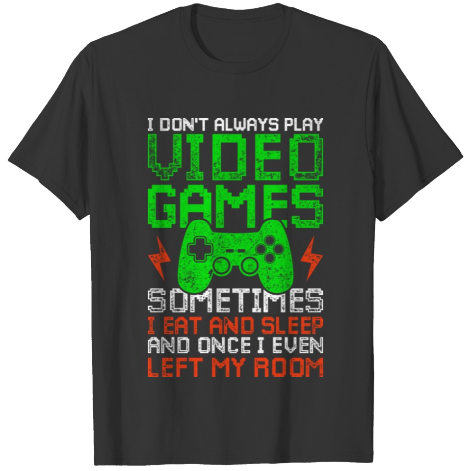 Gamer Nerd Gaming T-shirt