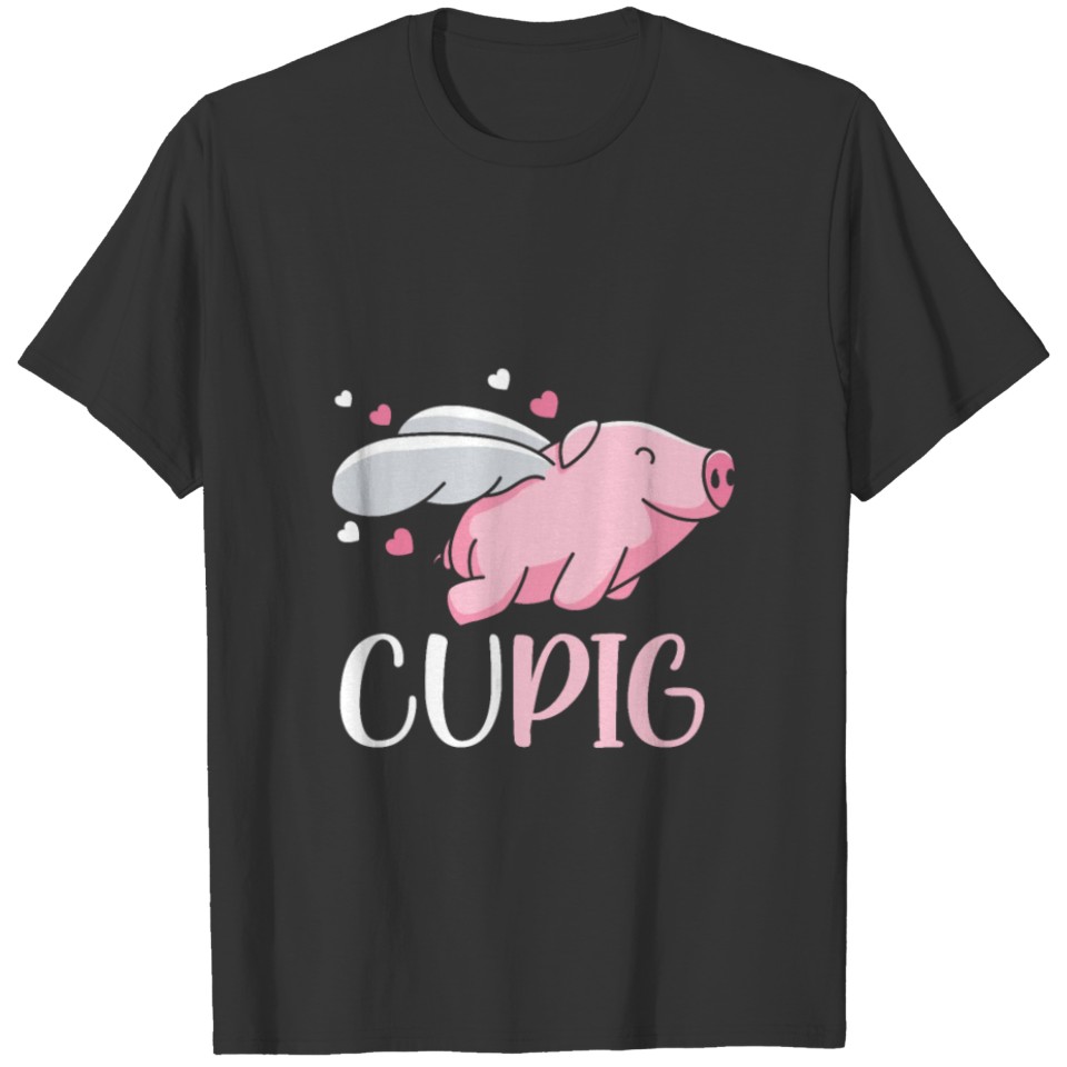 Cupig süßes Schwein T-shirt