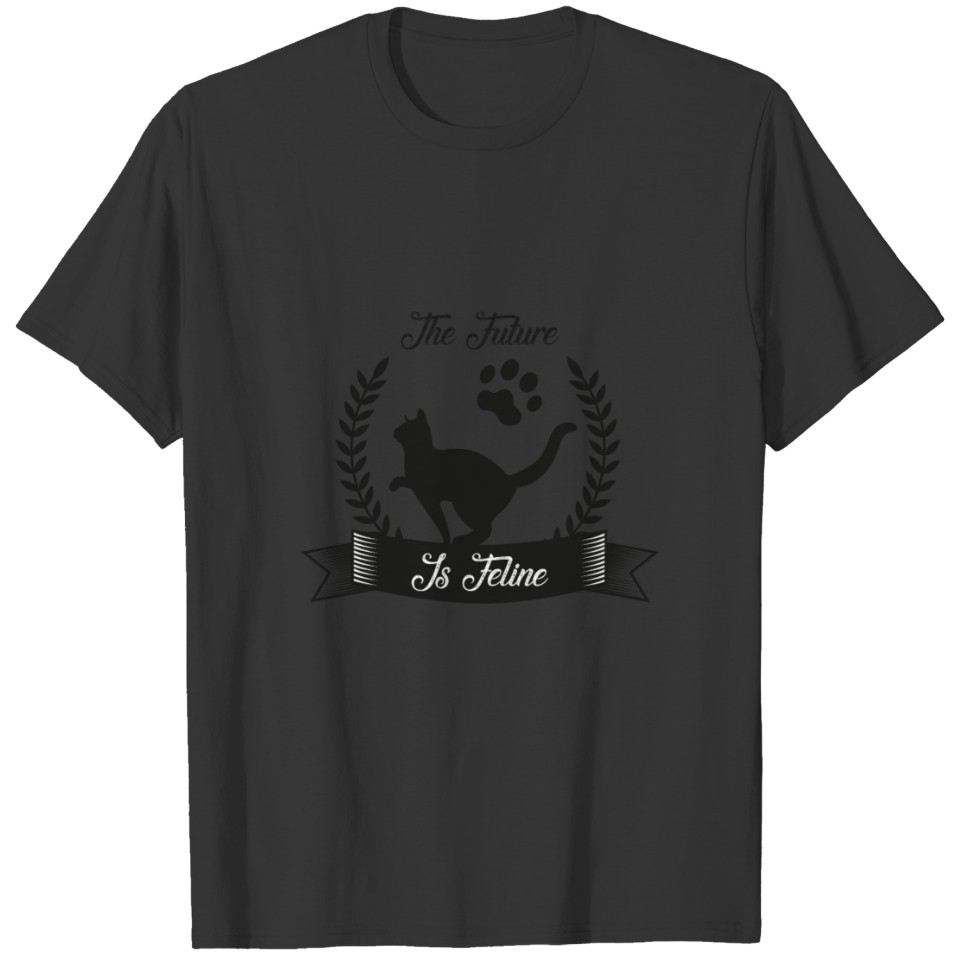 The Future Is Feline T-shirt