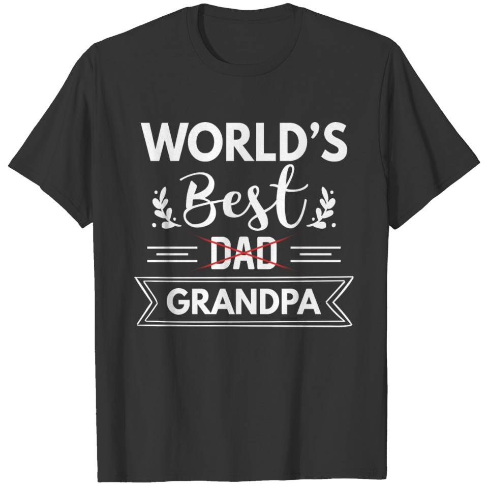 World's Best Grandpa T-shirt