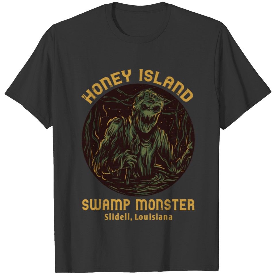 Honey Island Swamp Monster Slidell Louisiana T-shirt