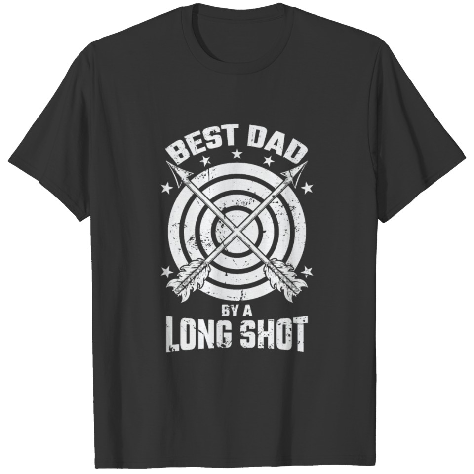 Archery Best Dad By a Long Shot T-shirt