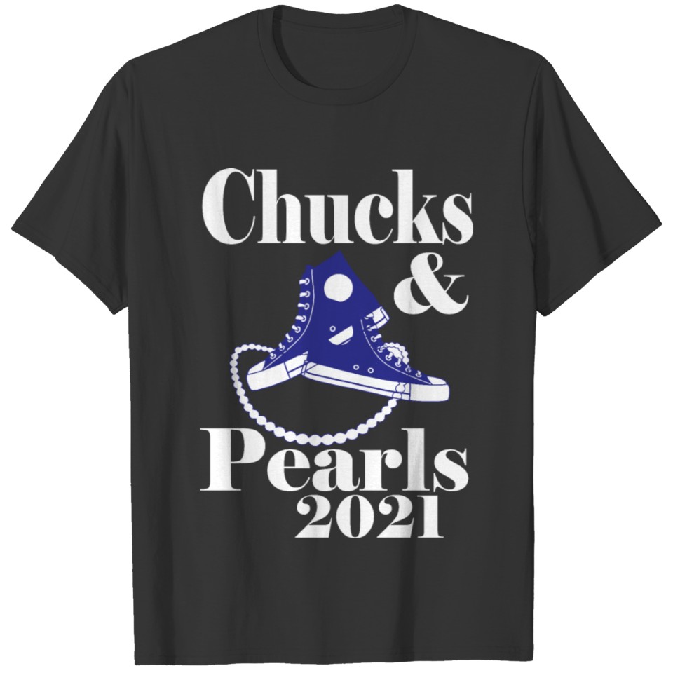 Chucks and Pearls Black 2021 T-Shirt T-shirt