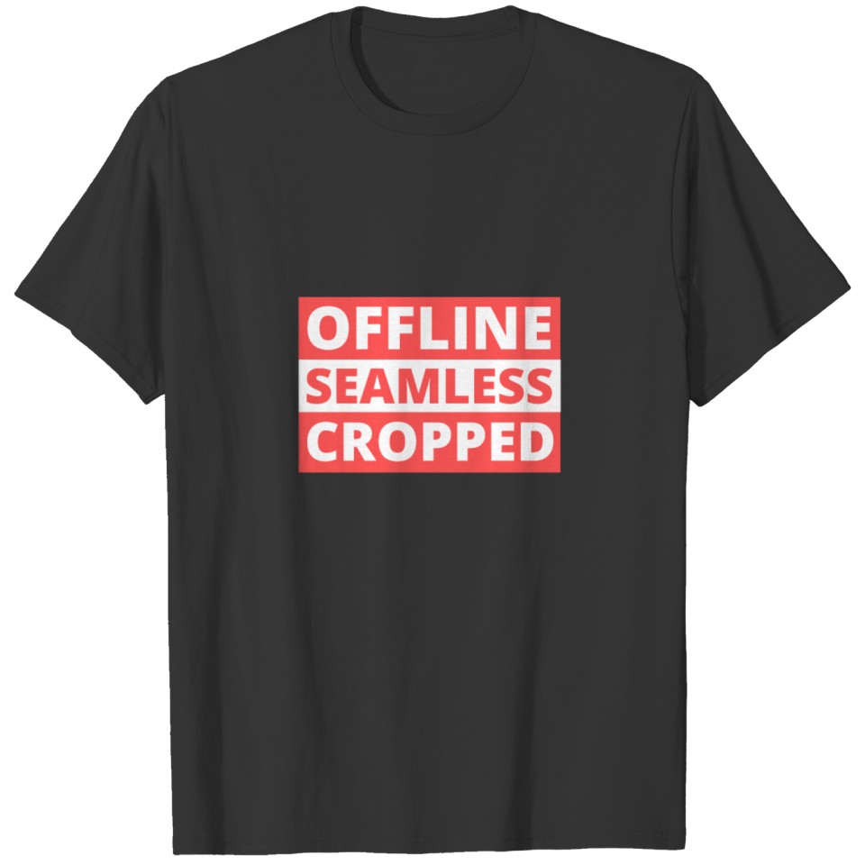 offline seamless cropped T Shirts