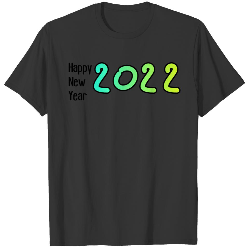 Happy new year 2022 template design T-shirt