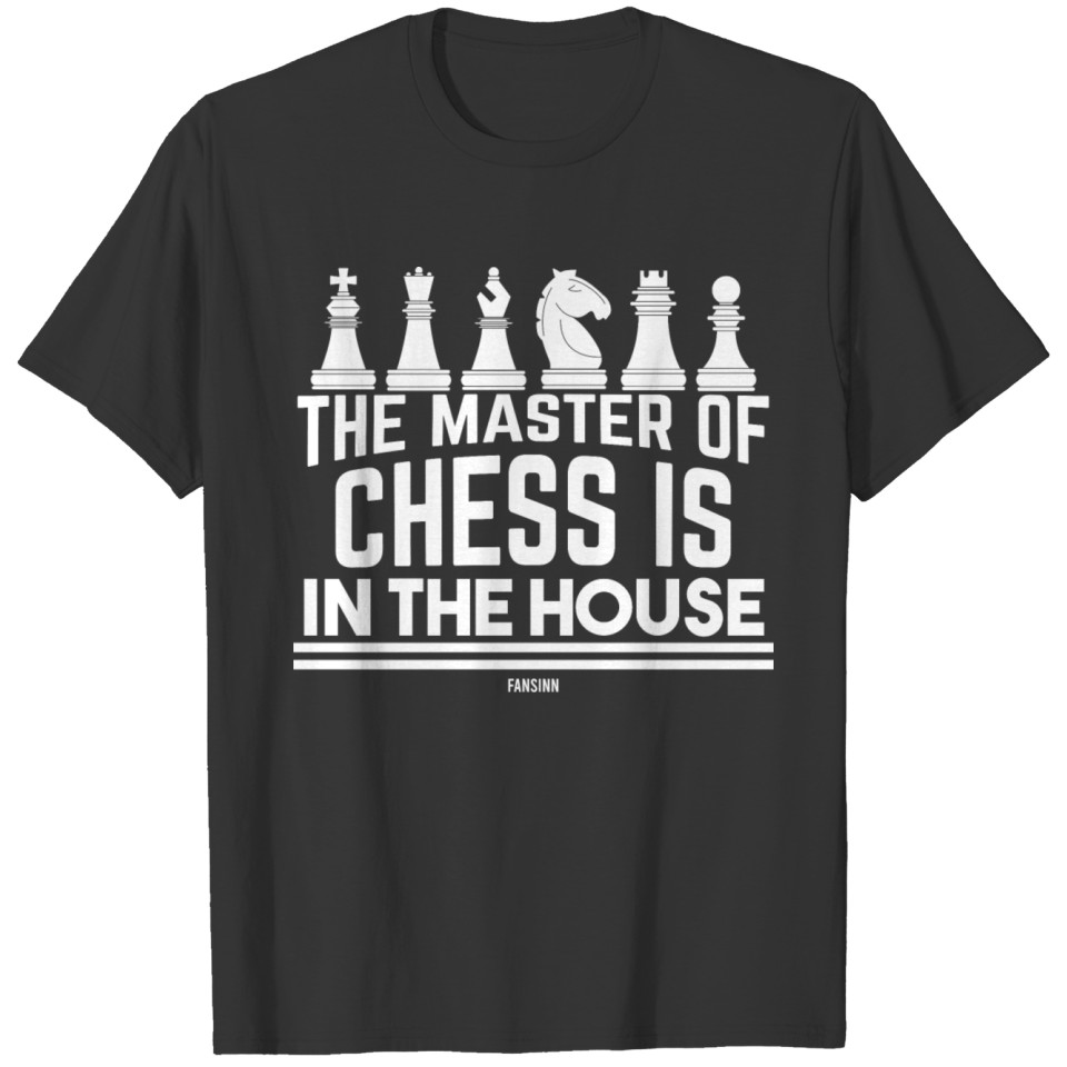 Chess player chess pieces chess club T-shirt