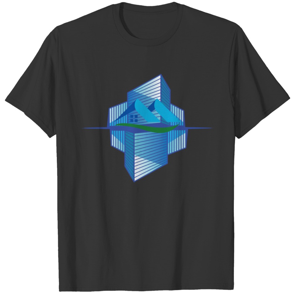 House project management business tower T-shirt