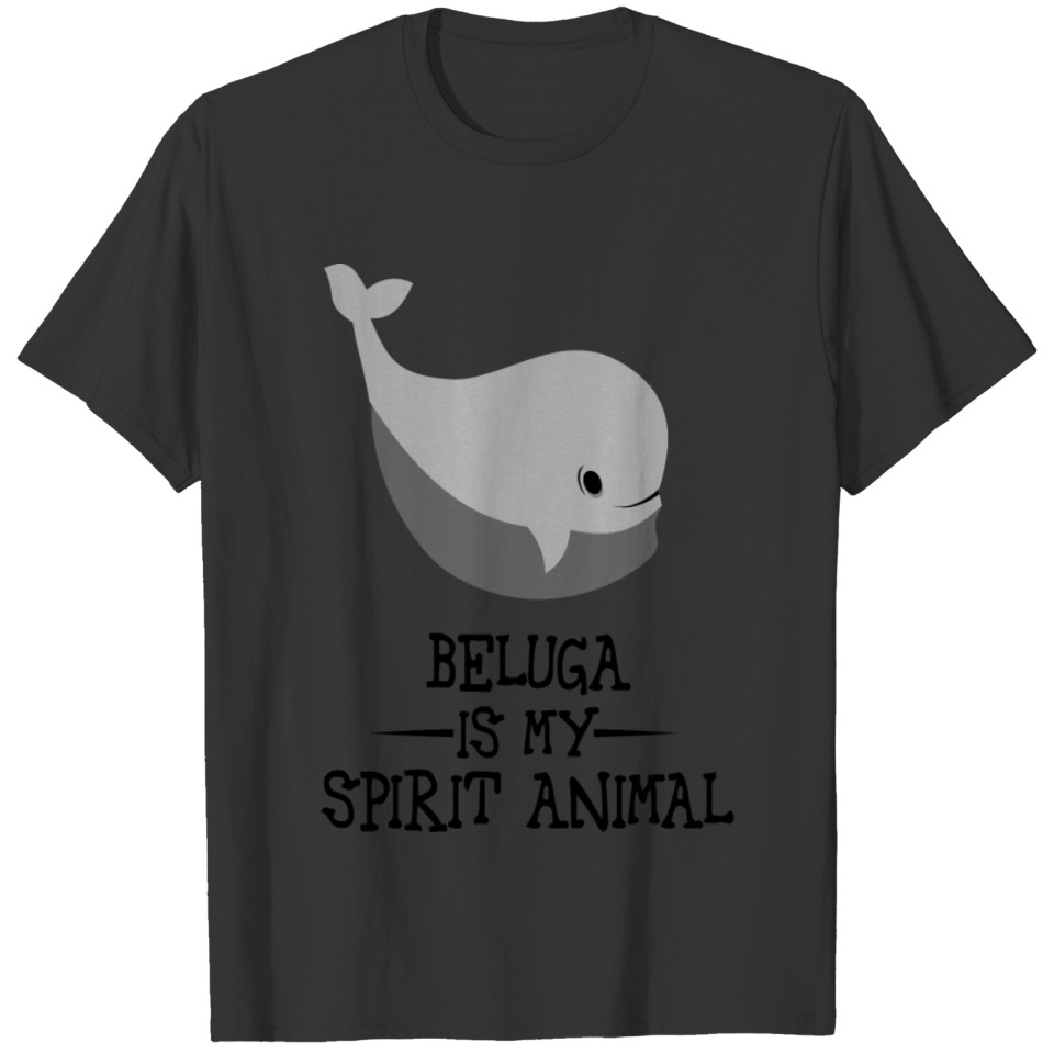 Whale whales beluga belugas beluga whale whale sea T-shirt
