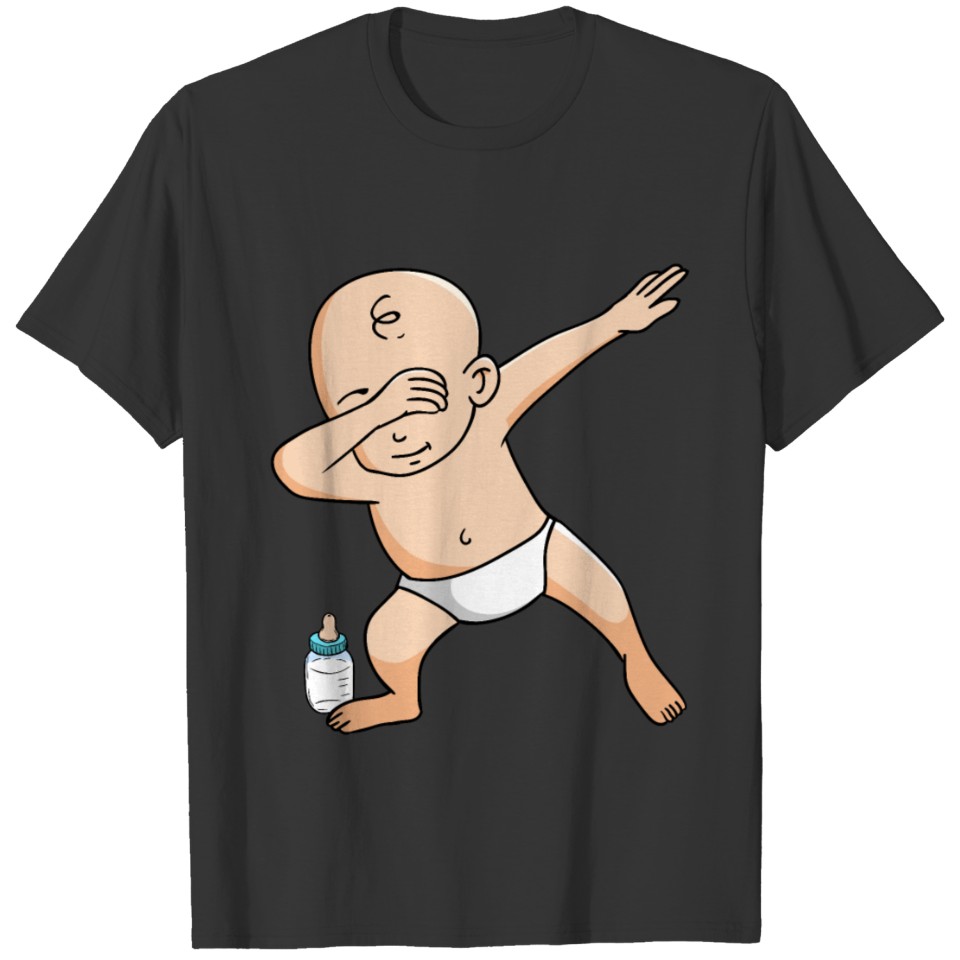 Dabbing dance baby T-shirt