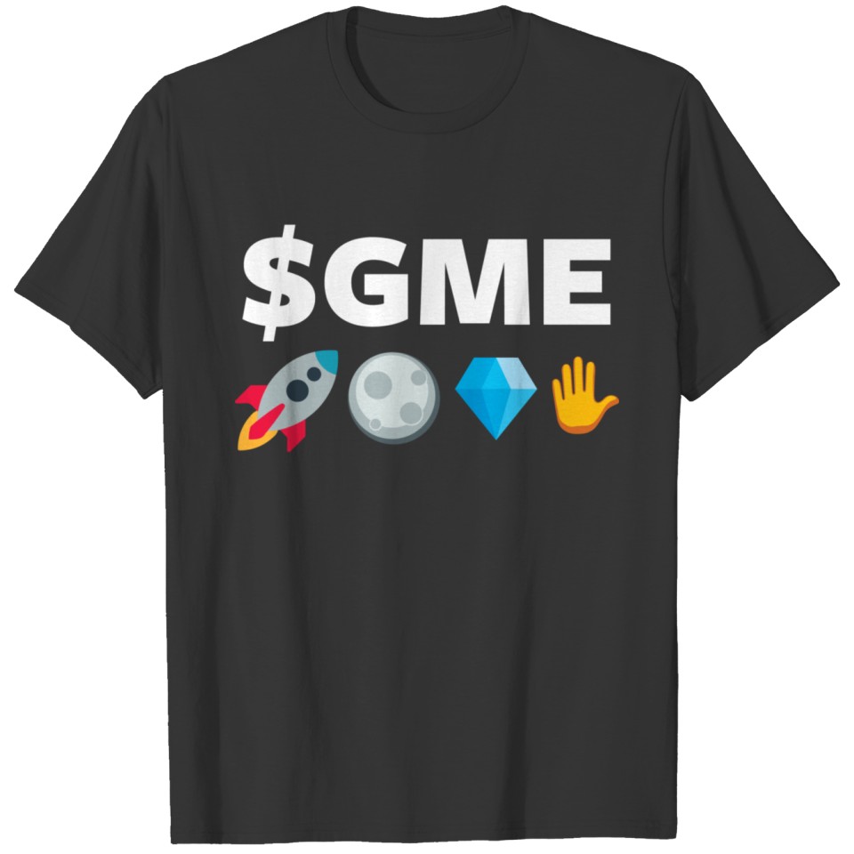 GME To The Moon Diamond Hands T-shirt