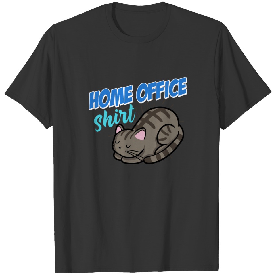 Home Office T Shirts for HomeOffice Cat Kittens
